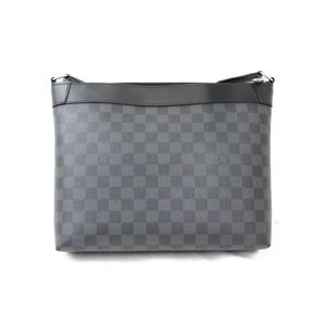 Louis Vuitton Black Shoulder Bag Graphite Damier Mick